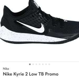 Nike Men's Kyrie 2 Low Black Athletic Shoes SB-
